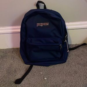 JanSport SuperBreak One Backpack, Blue, Like New